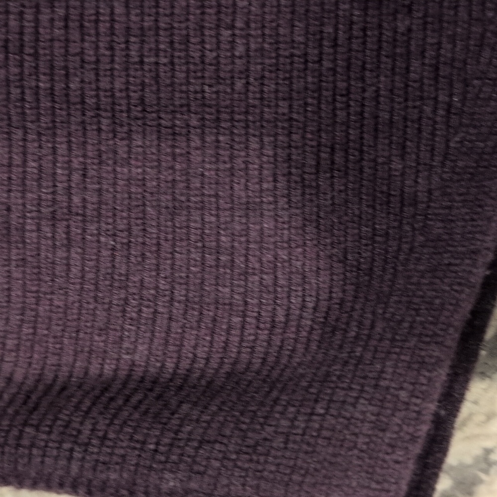 Lululemon Boxy Cotton-Blend Sweater Heathered Vintage Plum - Picture 8 of 9